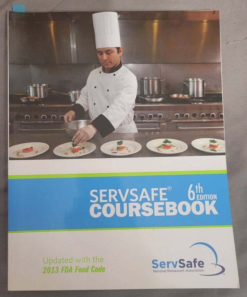 Servsafe Coursebook 6th Edition College Book